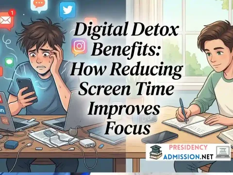 Digital Detox Benefits/How Reducing Screen Time Improves Focus
