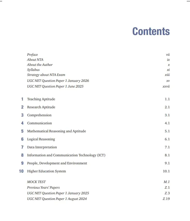Pearson 2026 UGC NET Paper 1 Teaching & Research Aptitude by KVS Madaan