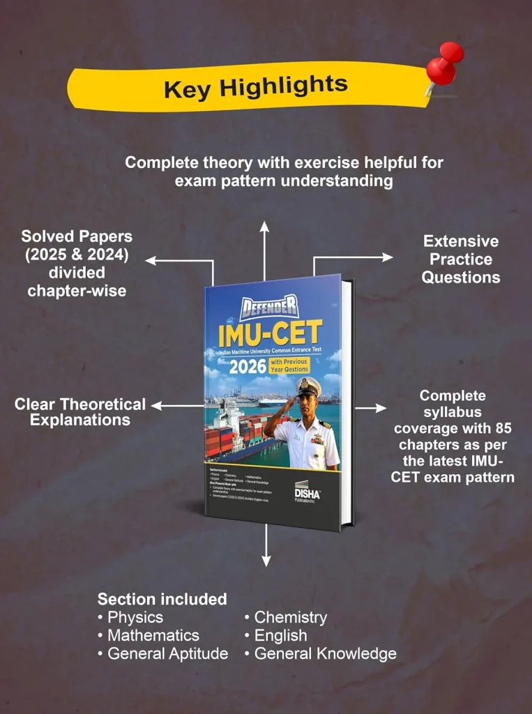 Disha Defender IMU-CET 2026 Entrance Guide by Disha Experts