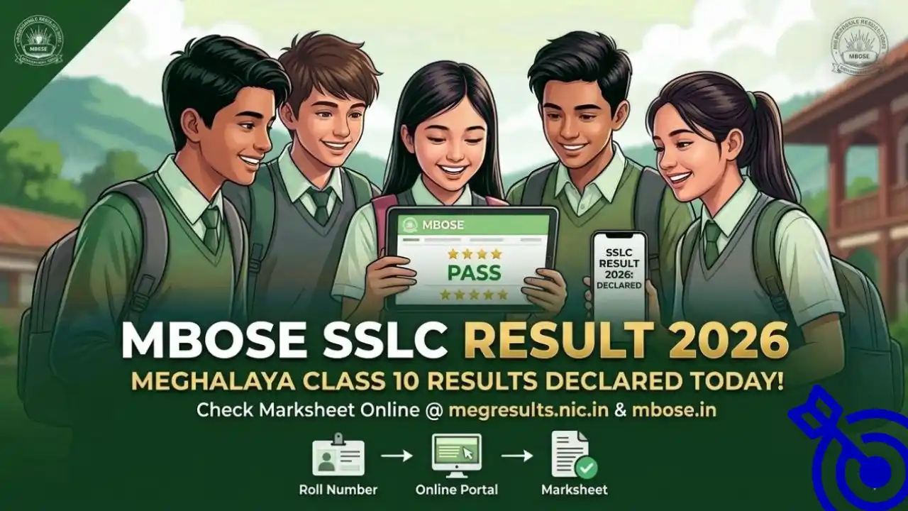 MBOSE SSLC Result 2026: Check Meghalaya Class 10 Result