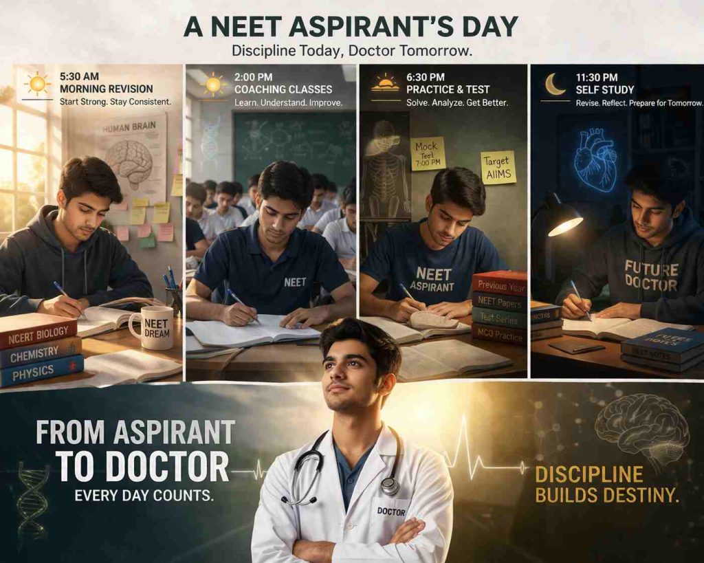 NEET aspirant Routine 