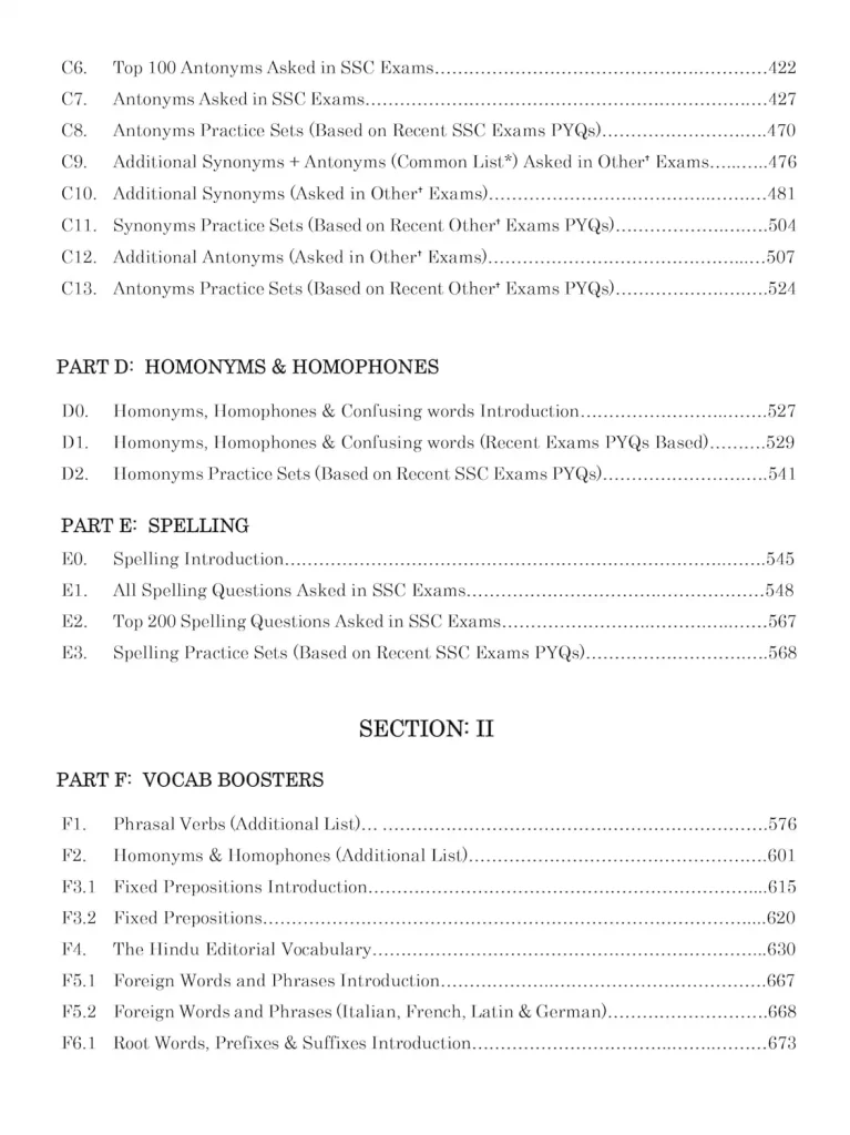 Blackbook of English Vocabulary 2026 Edition by Nikhil Gupta