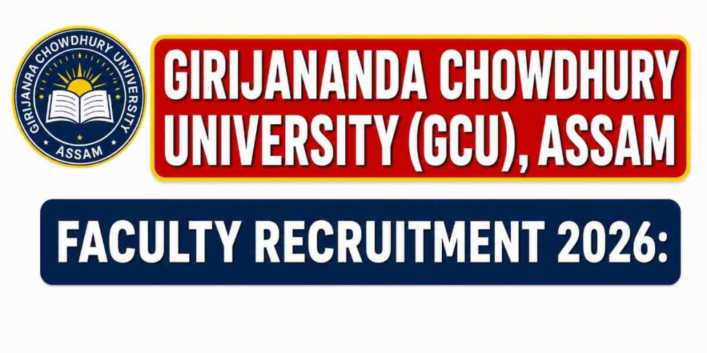Job vacancies at GCU announcement